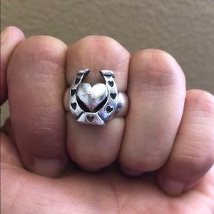 SuperStar brand silver ring